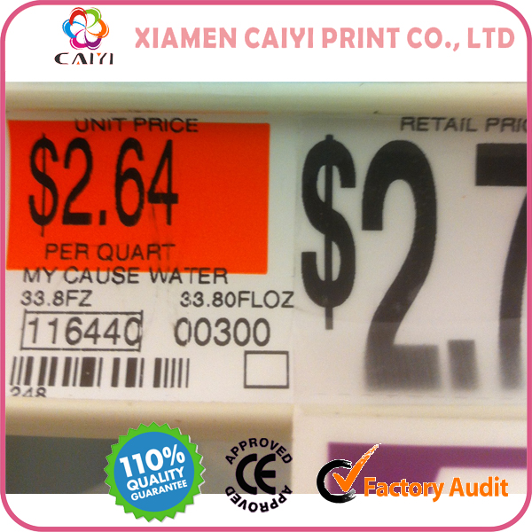 Shelf Price Label Sticker
