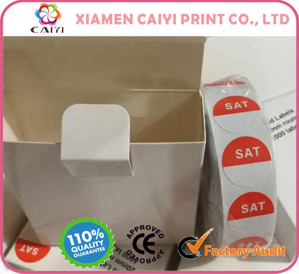 Date Sticker Printing, Food Sticker Labels