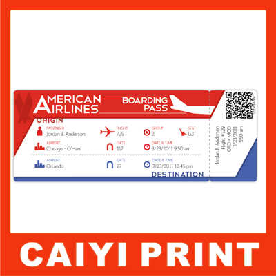 Airline Boarding Pass